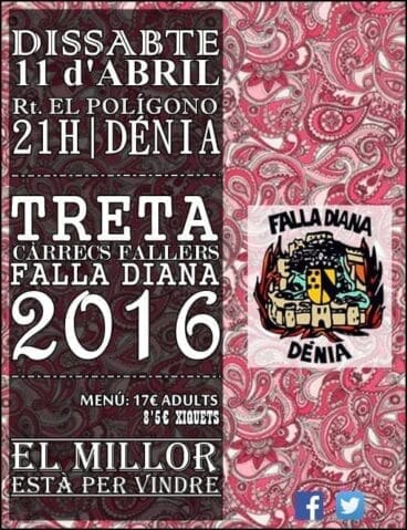 Treta de la falla Diana 2016