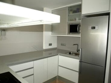 cocina blanco brillo