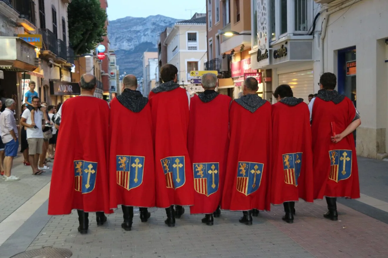 Filà Mozárabes durante las fiestas de 2019