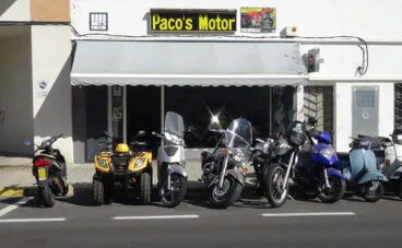Vista del exterior de Paco’s Motor