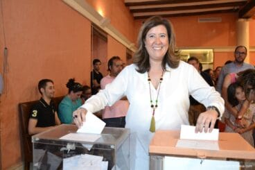 Elección Falleras Mayores Dénia 2016 – Voto de Ana Kringe