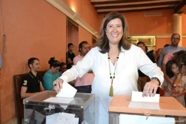Elección Falleras Mayores Dénia 2016 – Voto de Ana Kringe