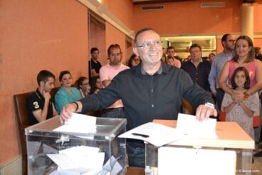 Elección Falleras Mayores Dénia 2016 – Voto de José Antonio Monsonís