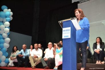 Presentación candidatura PP Dénia – Discurso de Ana Kringe