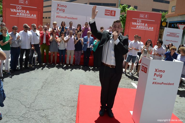 11 Mitin PSOE Dénia - Angel Serrano