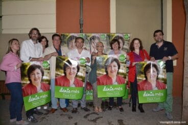 Pegada de carteles elecciones municipales Dénia 2015 – GDCU