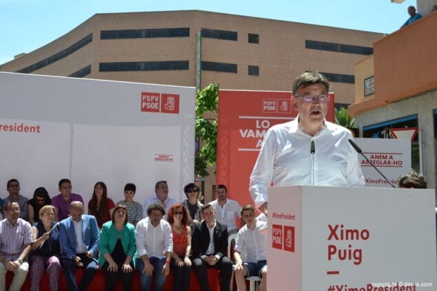 19 Mitin PSOE Dénia Ximo Puig
