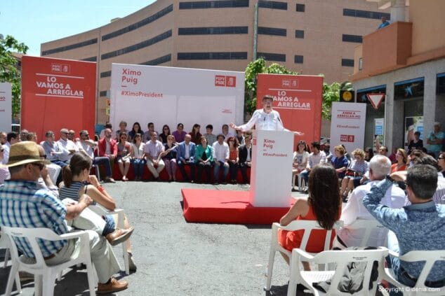 20 Mitin PSOE Dénia Ximo Puig