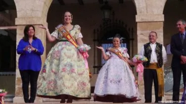 Proclamación Falleras Mayores de Dénia 2016 – Saludo de Marina y Alejandra