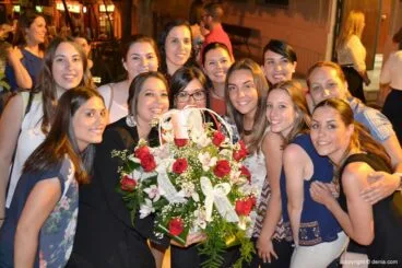 Elección Falleras Mayores Dénia 2016 – Marina con las falleras mayores 2016