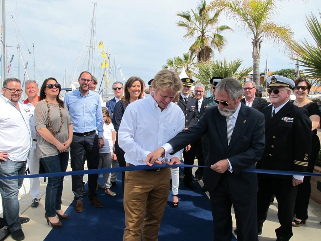 Alex Pella inaugura el Salón Náutico de Dénia