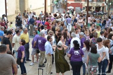 Concentración en Dénia contra la violencia de género
