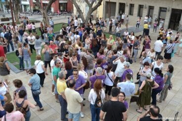 Concentración silenciosa por el asesinato de Dénia
