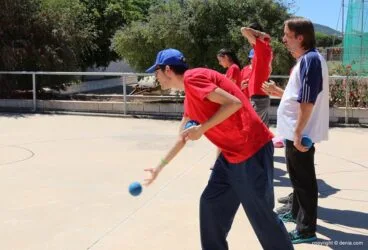 Deportistas de Boccia