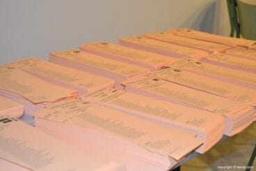 Elecciones Autonómicas 2015 papeletas en Dénia