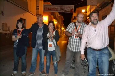 Elecciones Municipales Dénia 2015 – Compromís felicita al PSOE