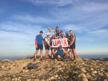 En la cima del Montgó