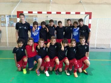 Equipo del Paidos La Chica de Ayer que jugó en Requena.