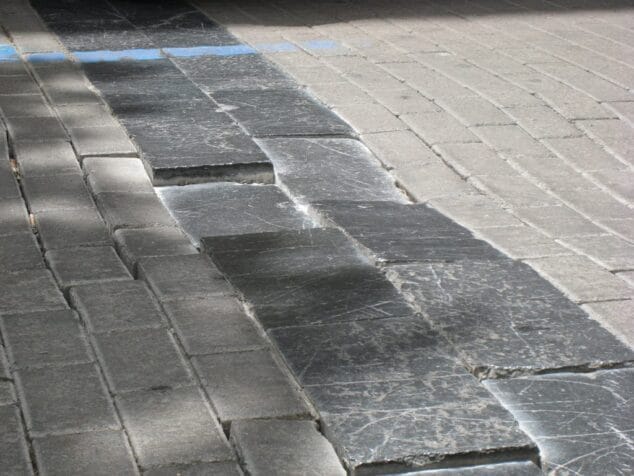 Estado de la calle Marqués de Campo