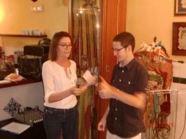 Fiesta en el casal de la Falla Centro