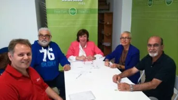 GDCU con representantes de la Mesa Solidaria