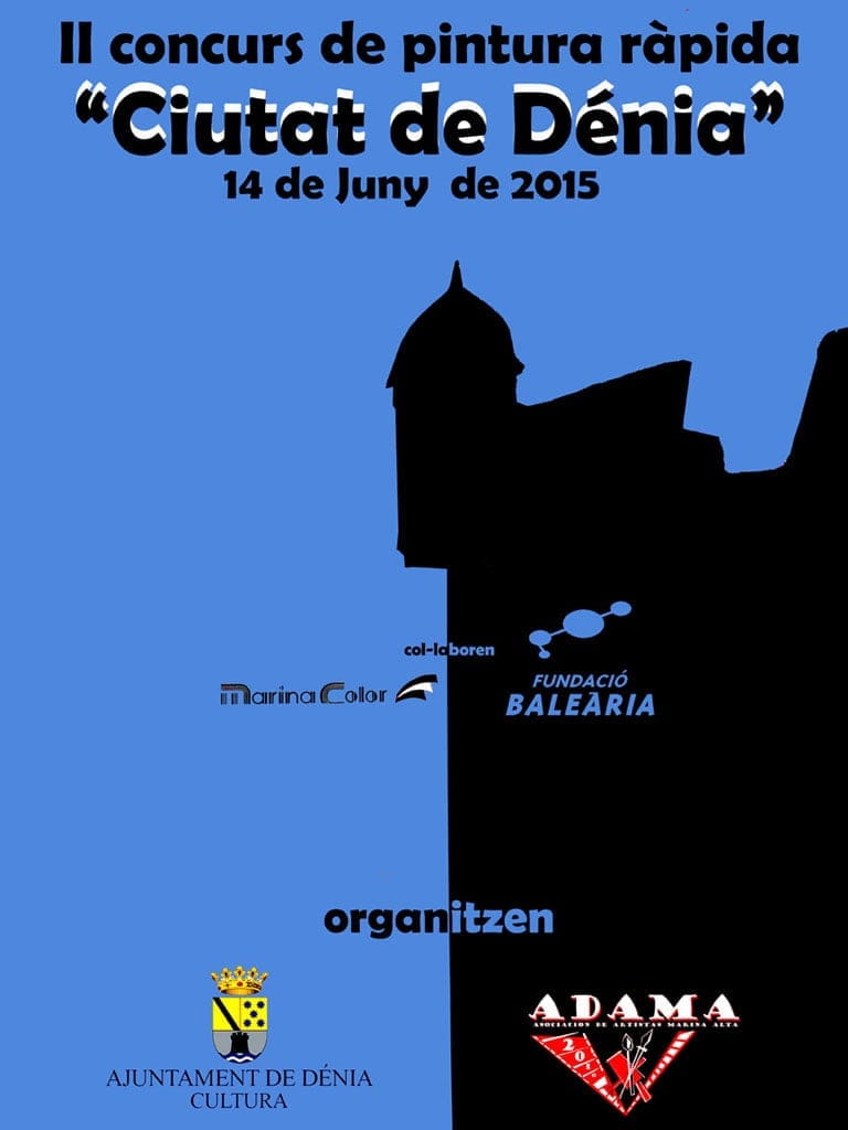 II Concurso de Pintura Rápida Ciutat de Dénia