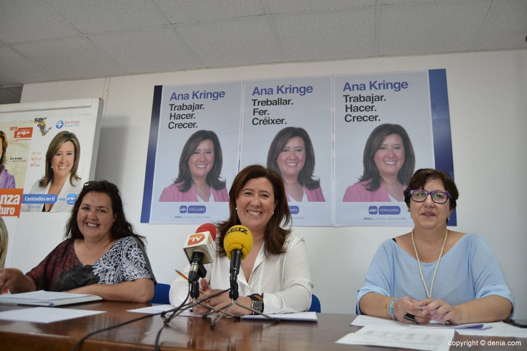 Isabel Miñana Ana Kringe y Pepa Sivera
