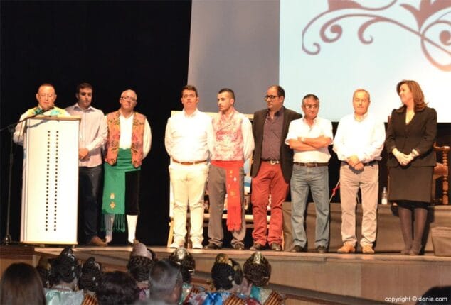 José Antonio Monsonís apela a la ayuda y comprensión de las fallas en la nueva etapa de la JLF 1 José Antonio Monsonís en su proclamación