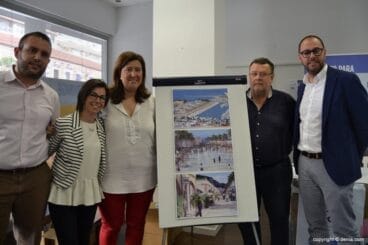 Los populares presentan el área comercial del puerto