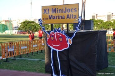 Marineta la mascota de los Mini Jocs