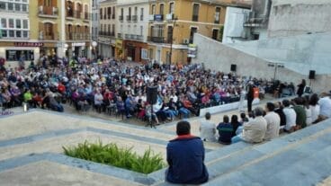 Mitin de Compromís en Dénia