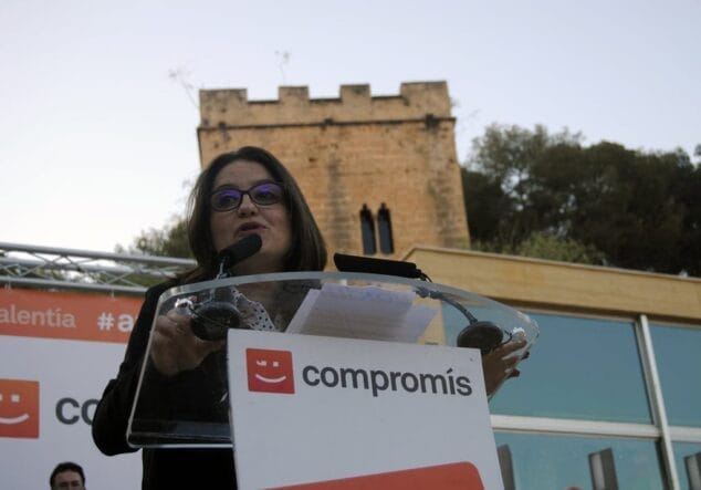 Mónica Oltra en Dénia