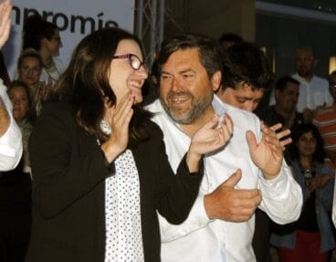 Mónica Oltra y Rafa Carrió