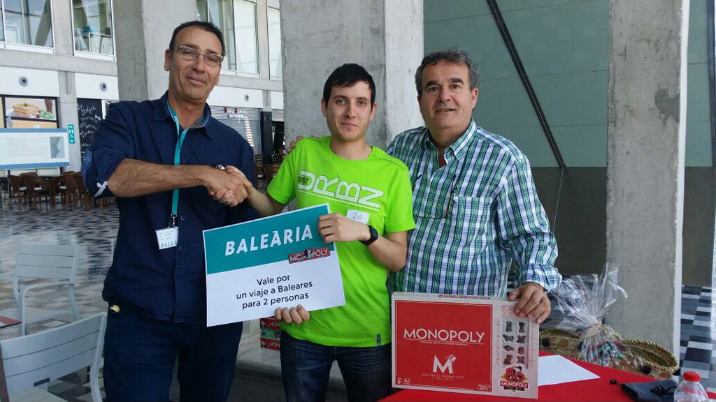 Peglotis gana el 1º Torneo de Monopoly Baleària