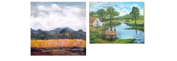 Exposición de MªRosario Soler y Rosa Mª de Cabo 1 Pinturas de MªRosario Soler y Rosa Mª del Cabo