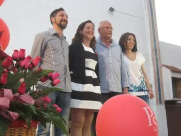 Presentación de la candidatura socialista en la Xara