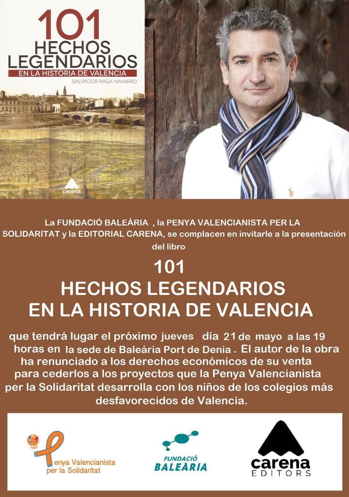 Presentación del libro de Salvador Raga en Dénia