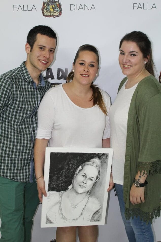 Regalo de despedida a Ester Hidalgo