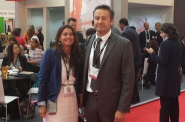 Representantes del Marriott en la feria de Frankfurt