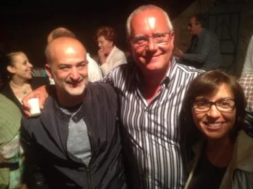 Vicent Grimalt con sus números dos y tres
