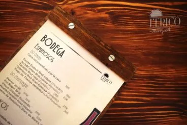 carta de vinos l’eriçó