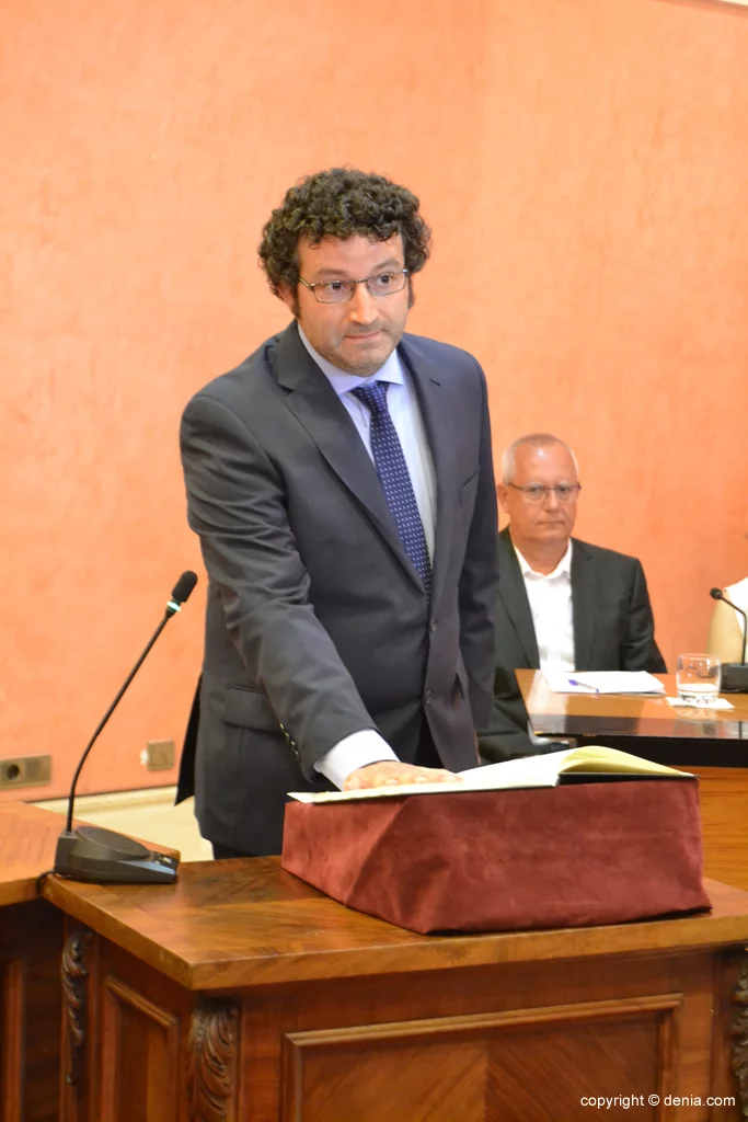 Juramento de los nuevos concejales de Dénia – Óscar Mengual