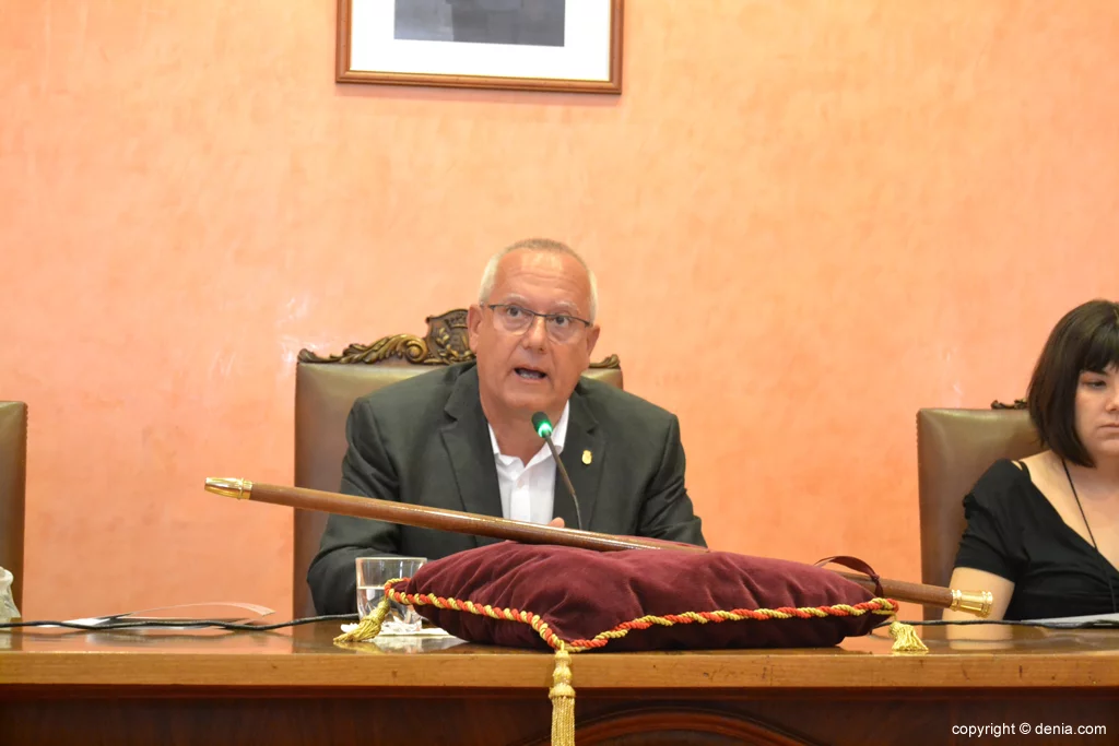 Primer discurso de Vicent Grimalt como alcalde