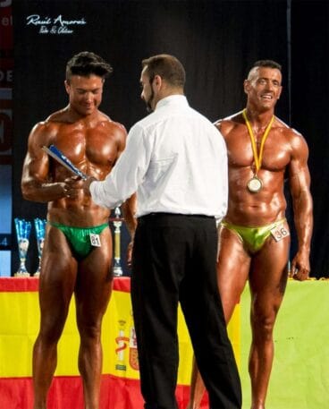 Arkadi Leal en el campeonato europeo de IBFF