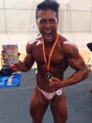 Arkadi Leal subcampeón de europa de IBFF