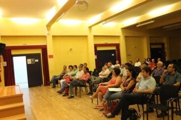 Asitentes a una conferencia de Marina Alta Emprende