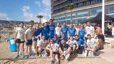 Atletas del Gin Running Tonic Club en Calpe