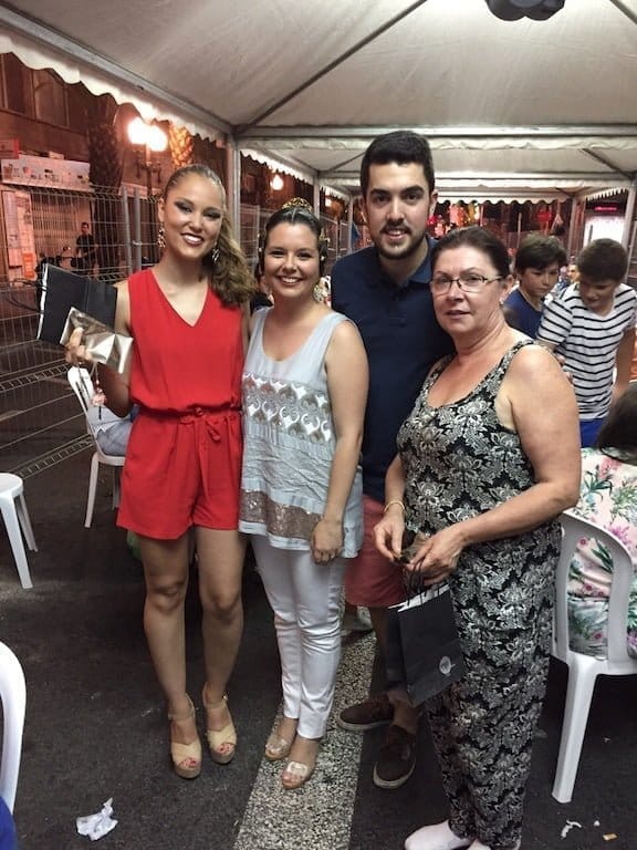 Baix la Mar con los cargos de la Foguera