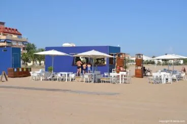 Chiringuito de la playa del Cagarritar