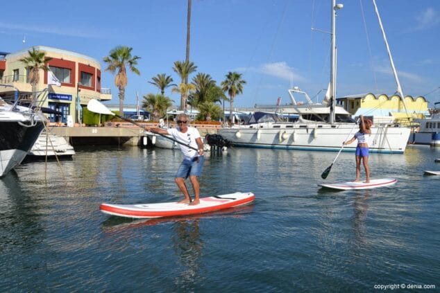 Clases de SUP en Dénia